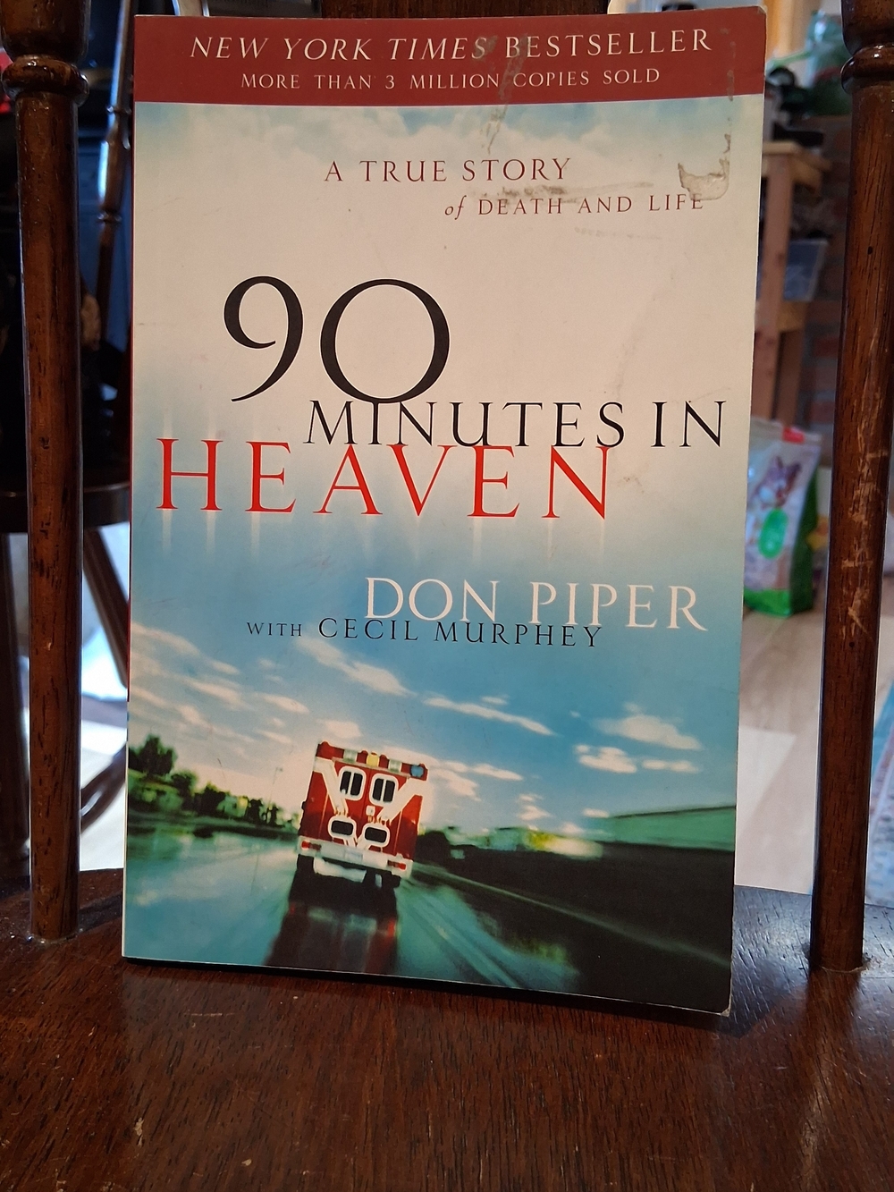 90 Minutes in Heaven - White/Blue Cover